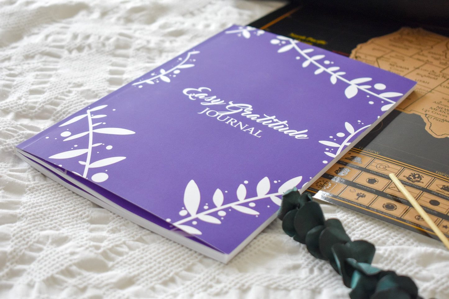 beautiful purple journal