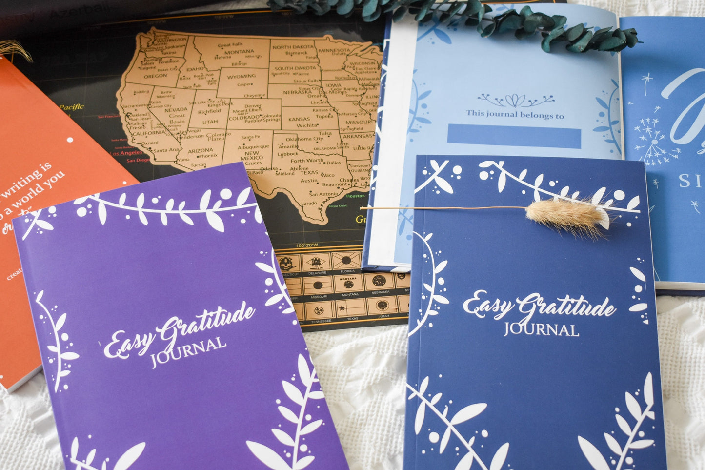 Blue Classic Gratitude Journal